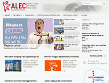 Tablet Screenshot of alec-grenoble.org